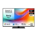 Produktbild: Panasonic TV-55W85BEZ 139cm 55 Zoll 4K UHD QLED Fernseher Smart Fire TV HDR