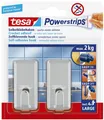 Produktbild: tesa 58051-00010-01 tesa Powerstrips-Haken, large classic, 2er-Pack, chrom