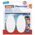 Produktbild: tesa Powerstrips Haken Large Classic chrom (Selbstklebehaken Large)