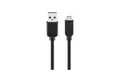 Produktbild: Goobay GOOBAY USB 2.0 Hi-Speed Anschlusskabel A/microB 93922 0,6m schwarz USB-Kabel