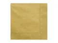 Produktbild: partydeco Hängedekoration Servietten Uni 33x33 cm/ 20St. Gold-Metallic