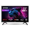 Produktbild: DYON Movie Smart 22 VX - 22 Zoll (55 cm) Full-HD Smart TV mit HD Triple Tuner (DVB-C/-S2/-T2), App Store, Netflix, Prime Video, YouTube, DAZN, Disney+, waipu.tv, Hotelmodus