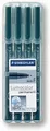 Produktbild: STAEDTLER permanenter Universalstift Lumocolor wisch- und wasserfest 318-9WP4HZ