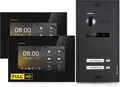 Produktbild: HD Video Türsprechanlage für 2 Familienhaus, 2 x Monitor, Balter EVO HD Schwarz