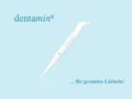 Produktbild: 500 Stück Box Original DENTAMIN Zahnstocher Plastik Zahnstocher mit Hygienehülle