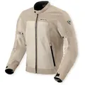 Produktbild: Revit Motorradjacke Eclipse 2 Motorrad Textiljacke Atmungsaktiv protektoren reflektierende abriebfest kühlend reißversc beige XL