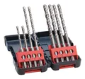 Produktbild: Bosch Zubehör Hammerbohrerset SDS plus-3, Tough Box, 5-10 mm für Bohrhämmer, 8-teilig - 2607019903 (VPE: 10 Stück / Inhalt je VPE: 8 Teile)