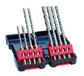 Produktbild: Bosch 8-tlg Hammerbohrerset SDS plus-3 (für Beton, in Tough Box, Ø 5–10 mm, Zubehör Bohrhämmer)