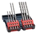 Produktbild: Bosch Zubehör Hammerbohrerset SDS plus-3, Tough Box, 5-10 mm für... 10 Stück