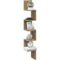 Produktbild: Vidaxl Wall Corner Shelf Artisan Oak 20x20x127,5 Cm Engineered Wood