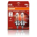 Produktbild: OSRAM NIGHT BREAKER® SILVER H4 HALOGEN SCHEINWERFERLAMPE 12V