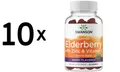 Produktbild: 10 x Swanson Elderberry Gummies with Zinc & Vitamin C, Berry - (283,32 EUR/kg)