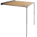 Produktbild: Vickywood Seitenmarkise Markise 250 cm Auto Vordach Automarkise Aluminium Braun