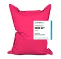 Produktbild: Lumaland Sitzsack XXL Bean Bag Riesen-Sitzkissen 380L 140x180cm Special Edition, Wasserfester Indoor & Outdoor BeanBag mit EPS-Perlen