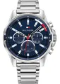 Produktbild: Tommy Hilfiger 1791788 Herren Multifunktion Uhr Herrenuhr Edelstahl Neu