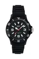 Produktbild: NEO watch NICE-1 Damen Herren Uhr Armbanduhr black Silikonarmband N1-001