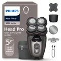 Produktbild: Philips Head Shaver Pro Series 9000 – Glatzenrasierer – 360° Scherkopf – Neu