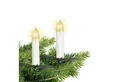 Produktbild: Gartenpirat LED-Lichterkette 14,5m 30 LED-Kerzen warmweiß Timer Weihnachtsbeleuchtung Innen&Außen