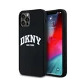 Produktbild: DKNY Liquid Silicone White Printed Logo MagSafe - iPhone 12 / iPhone 12 Pro Hüll