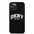 Produktbild: DKNY iPhone 12 Pro / 12 Hülle Case Cover MagSafe Liquid Silicone Arch Logo Black