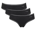 Produktbild: sloggi GO Crush 3P Hipster - Damen - Gr. L - schwarz