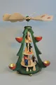 Produktbild: Weihnachtspyramide Waldleute, 3-stöckig, 40 cm hoch, natur, original Erzgebir...