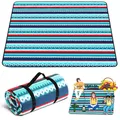 Produktbild: Picknickdecke200 cm x 200 cm Campingdecke mit wasserdichte und Thermische Lso...