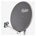 Produktbild: Fuba DAL 808 A 80 cm Satelliten Spiegel Sat Schüssel anthrazit + Octo LNB