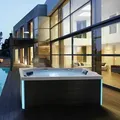 Produktbild: TroniTechnik® GALERA, 190x130 cm Whirlpool für draußen, Farblichtsystem, Heizfunktion, Sanitäracryl und Hydromassage