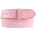 Produktbild: BELTINGER Ledergürtel Wechselgürtel aus weichem Vollrindleder Used-Look 4 cm - Druckknopf-Gü (1-St) rosa 105 cm (Gesamtlänge 120 cm)