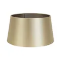 Produktbild: Dirk Davids Leuchten GmbH Lampenschirm Lampenschirm für Tischleuchte Seide Gold 20-17-11cm, Angenehmes Licht