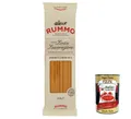 Produktbild: 10x Rummo Spaghetti grossi N. 5 Hartweizengrieß Pasta Italienische Nudeln 500g Packung + Italian Gourmet Polpa di Pomodoro 400g Dose