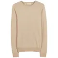 Produktbild: GOBI Cashmere Rundhalspullover Naturfarbe Basic R-Ausschnitt Kaschmirpullover beige|braun XS
