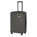 Produktbild: BARRENS Reisekoffer Mittelgroß Koffer Trolleys Hartschalenkoffer ABS Material Handgepäck für Flugzeug mit 4 Rollen Spinnerräder Rollkoffer Gepäck Suitcase Groß Mittel Leicht 66x46x26 cm 60 L (Graphit)