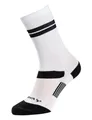 Produktbild: VAUDE Socken Bike Socks Mid II, ergonomisch gepolstert und atmungsaktiv, trocknet schnell, elastisch, white uni, 42-44
