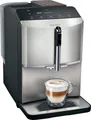 Produktbild: SIEMENS Kaffeevollautomat EQ300 TF303E07, viele Kaffeespezialitäten, OneTouch-Funktion, benutzerfreundliches Display, Keramikmahlwerk, silber metallic