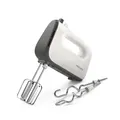 Produktbild: Philips HR3741/00 Handmixer 450W 5 Geschwindigkeiten Turbo Quirle Knethaken Weiß