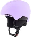 Produktbild: ALPINA PIZI - Leichter, bruchfester & individuell anpassbarer Skihelm für Kinder, mit abnehmbaren Ohrenpolstern - Lilac matt - M (51-55 cm)