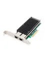 Produktbild: DIGITUS - network adapter - PCIe - 10 Gigabit Ethernet x 2
