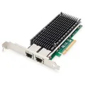 Produktbild: ASSMANN DIGITUS 10Gbps Dual Port Ethernet Server Adapter