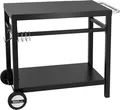 Produktbild: Royal Gourmet Grillwagen Grilltisch Outdoor Beistelltisch Garten Trolley Outdoorküche Multifunktioneller Arbeitstisch Werkbank für Outdoor BBQ Servierwagen Arbeitsplatte 85x50 cm