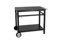 Produktbild: Royal Gourmet Grillablagetisch Grillwagen Grilltisch Outdoor Beistelltisch, 59T x 100,5B x 81H cm, für Outdoor BBQ Servierwagen Arbeitsplatte 85x50cm