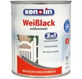 Produktbild: Wilckens Farben Weißlack Renolin 2in1, seidenmatt, für Innen und Außen, 750 ml