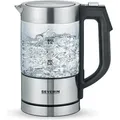 Produktbild: SEVERIN Digitaler Mini Glas-Wasserkocher WK 3458 - Schwarz/Transparent