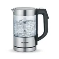 Produktbild: Severin WK 3458 Digitaler Mini Glas-Wasserkocher 1100W 0,5l transparent/schwa...
