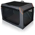 Produktbild: Knuffelwuff Faltbare Hundebox Transportbox mit Aluminiumgestell L 76x51x48cm