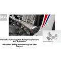 Produktbild: LSL Crash Pad® ZX-10R, 06-07 Anbaukit, silber