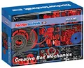 Produktbild: fischertechnik 554196 Creative Box Mechanics - eine spezielle Auswahl an Antriebs- und Getriebeelementen - Inhalt: 290 Bauteile, Grundplatte, zwei stapelbare Kunstoffwannen für die Aufbewahrung