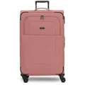 Produktbild: Redolz Essentials 12 LARGE 4 Rollen Trolley 79 cm mit Dehnfalte  rosa