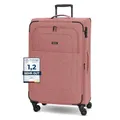Produktbild: REDOLZ großer Weichschalen Koffer für Damen & Herren | Leichter Trolley 79 cm mit 4 Doppelrollen & TSA-Schloss | mit Dehnfalte erweiterbar (Essentials 12)